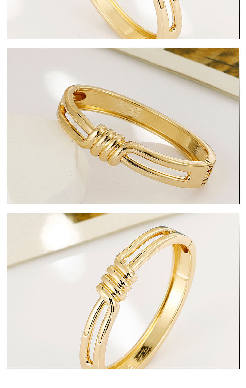 ACOOE 14K Gold-Plated Contemporary Irregular Design for Women 09